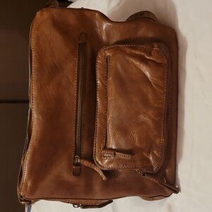 leather handbag